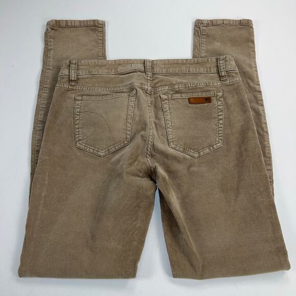 Joe's Jeans Skinny Visionaire Stretch Corduroy Jeans Khaki Tan Size 29 - Picture 1 of 12